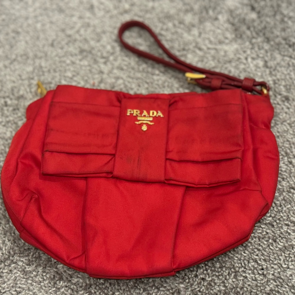 Gently used Prada wristlet